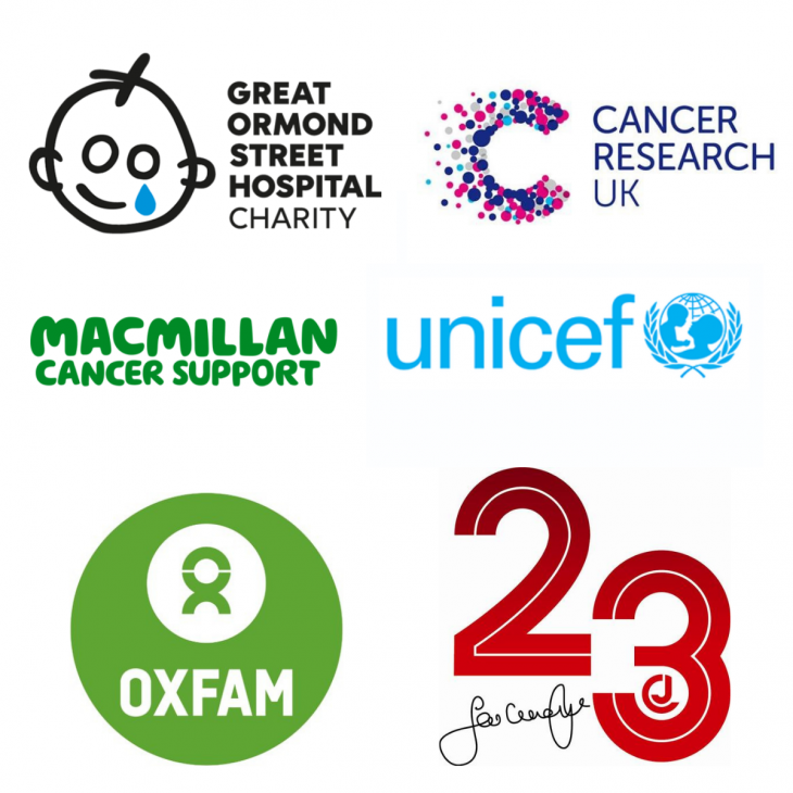 Acapella - Charity Logos